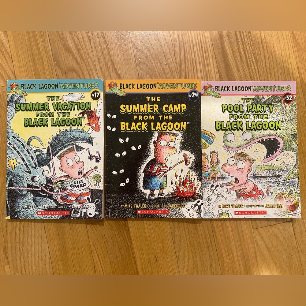 Black Lagoon books by Mike Thaler